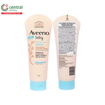 Sữa dưỡng thể hằng ngày Aveeno Baby Daily Moisture Lotion