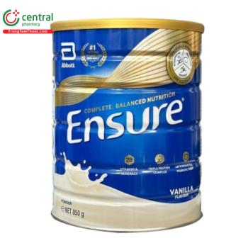 Sữa Ensure Úc 850g (vị Vanilla)