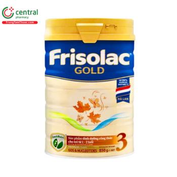 Sữa Frisolac Gold 3 850g