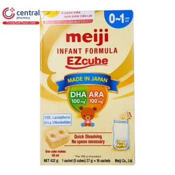 Sữa Meiji Infant Formula EZcube