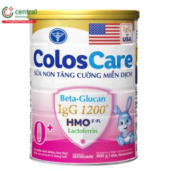 Sữa non tăng cường miễn dịch ColosCare 0+ (800gr)