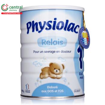 Sữa Physiolac Relais số 1 (0 - 6 tháng)