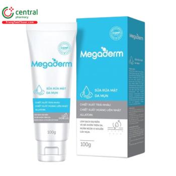 Sữa Rửa Mặt Da Mụn Megaderm