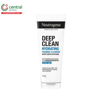 Sữa Rửa Mặt Neutrogena Deep Clean Hydrating Foaming Cleanser 100g