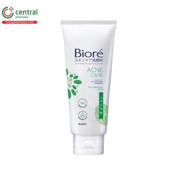 Sữa rửa mặt Thanh Lọc Da Ngừa Mụn Bioré Acne Care