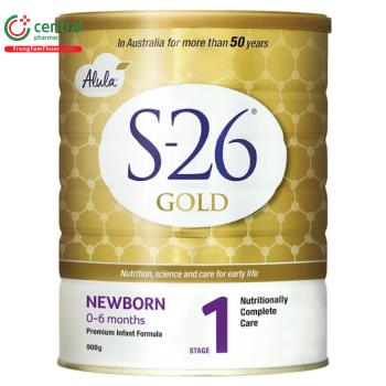 Sữa S-26 Gold Newborn Số 1 900g