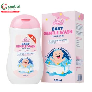 Sữa tắm gội em bé Baby Gentle Wash 250ml La Beauty