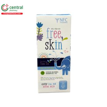 Sữa tắm gội free skin