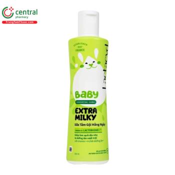 Sữa tắm gội Lactacyd Baby Extra Milky 250ml