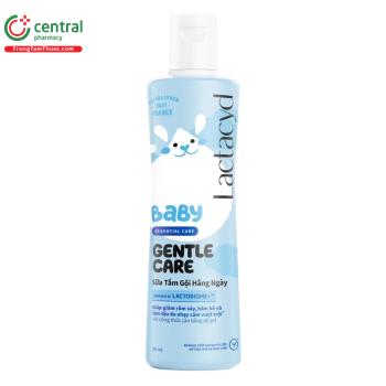 Sữa tắm gội Lactacyd Baby Gentle Care chai 250ml