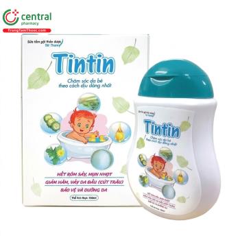 Sữa tắm gội thảo dược Tintin