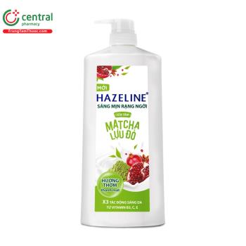 Sữa Tắm Hazeline Matcha Lựu Đỏ 