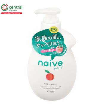 Sữa Tắm Naive Lá Đào 530ml