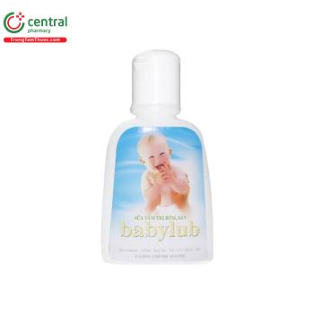 Sữa tắm trị rôm, sảy Babylub