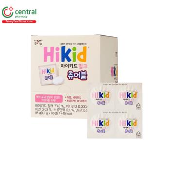 Sữa viên Hikid Milk Chewable 