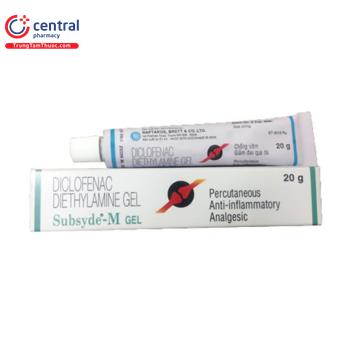 Thuốc chống viêm Subsyde-M GEL: tác dụng và cách dùng