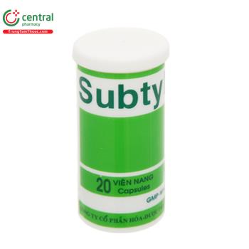 Thuốc Subtyl (viên) Chỉ định trị tiêu chảy, viêm ruột cấp và mạn tính