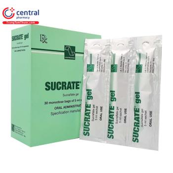 Thuốc Sucrate gel - Thuốc điều trị viêm loét dạ dày tá tràng