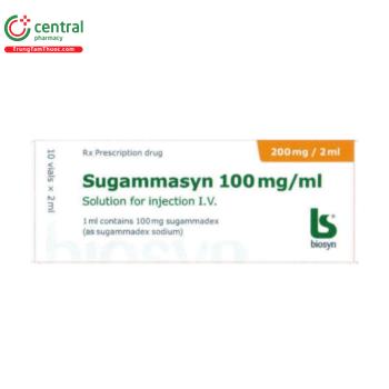 Sugammasyn 100mg/ml 