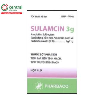  Sulamcin 3g