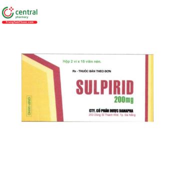 Sulpirid 200mg Danapha