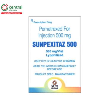 Sunpexitaz 500mg