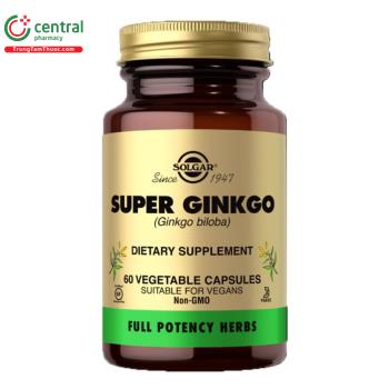 Super Ginkgo Solgar