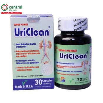 Super Power UriClean (Lọ 30 viên)