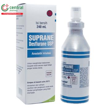 Thuốc Suprane (Dạng hít) - Dùng để khởi mê và duy trì mê toàn thân