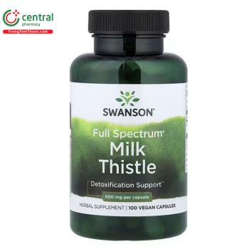  Swanson Full Spectrum Milk Thistle 1g