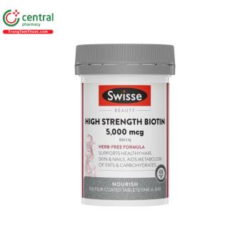 Swisse Beauty High Strength Biotin 5000mcg