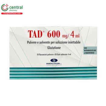 Thuốc TAD 600mg/4ml: Chỉ định và lưu ý sử dụng