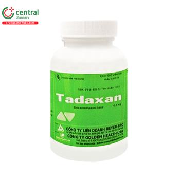 Tadaxan 0.5mg (Viên nén màu xanh lá)