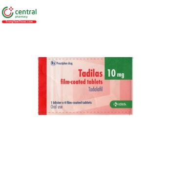 Tadilas 10mg film-coated tablets