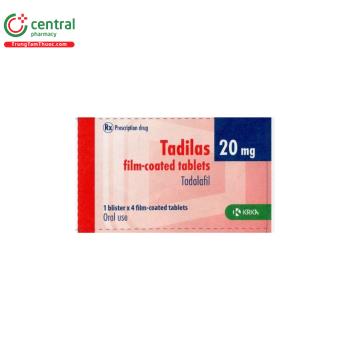 Tadilas 20mg film-coated tablets