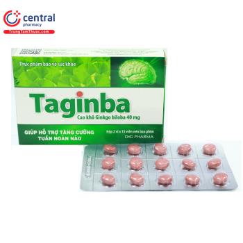 [CHÍNH HÃNG] Taginba - công dụng, liều dùng và giá sản phẩm