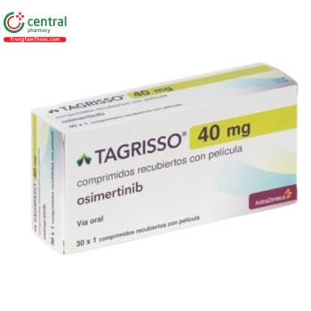 Thuốc Tagrisso 40mg điều trị ung thư phổi không tế bào nhỏ giai đoạn ...