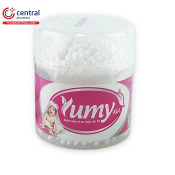 Tăm bông trẻ em Yumy Kid (hộp 200 cây)