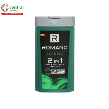 Tắm & Gội Romano Classic 2 in 1 Hair & Body Wash