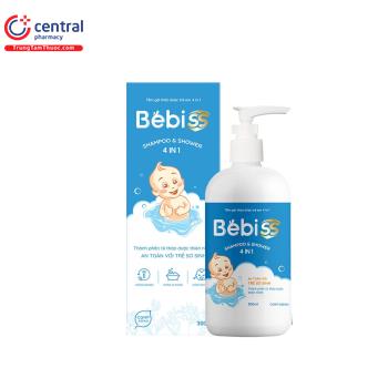 Tắm Gội Thảo Dược Trẻ Em 4 In 1 Bebiss