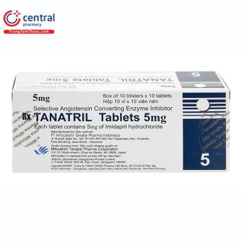 Tanatril Tablets 5mg