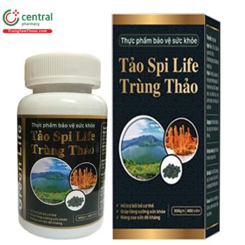 Tảo Spi Life Trùng Thảo