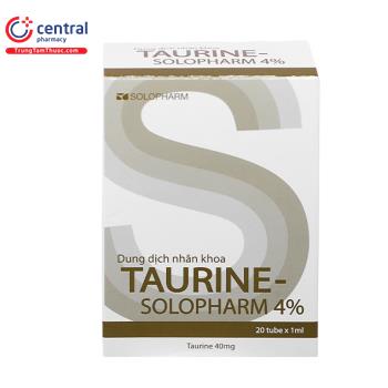 Taurine-Solopharm 4%