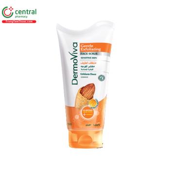 Tẩy da chết DermoViva Gentle Exfoliating Face Scrub Almond