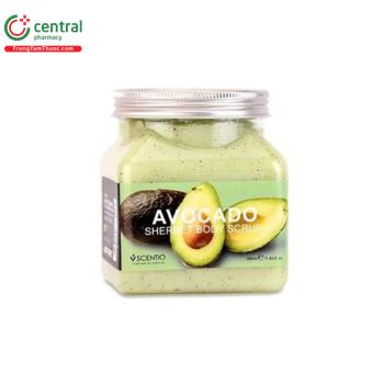 Tẩy Tế Bào Chết Scentio Avocado Sherbet Body Scrub 350ml 