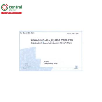 Tegacino 40+12,5 mg Tablets
