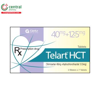 Telart HCT Tablets 40mg/12,5mg