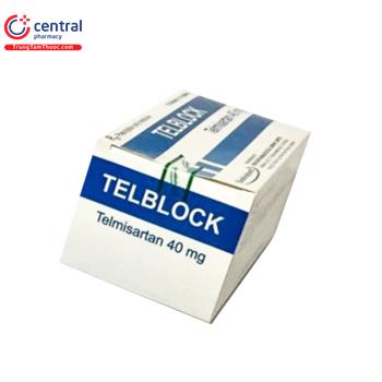 Thuốc Telblock 40mg điều trị tăng huyết áp, phòng ngừa bệnh tim mạch
