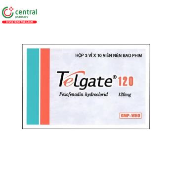 Telgate 120 (Viên nén bao phim)