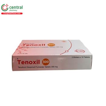 Thuốc Tenoxil 300mg dùng điều trị viêm gan siêu vi B mạn tính